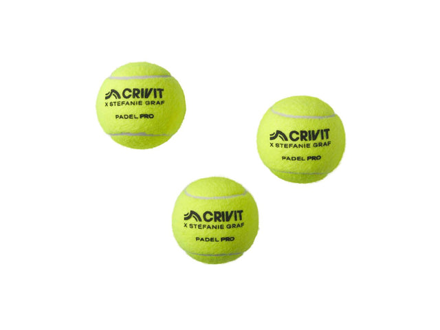 Lot de 3 balles de padel Tournament PRO
