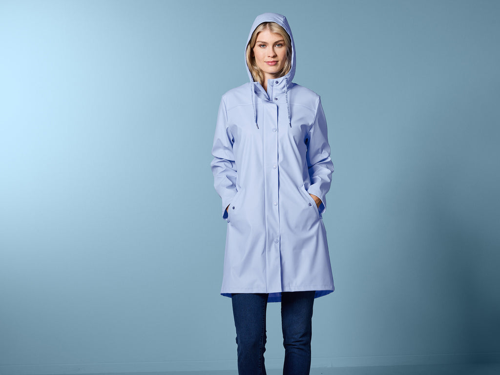 Parka de pluie femme