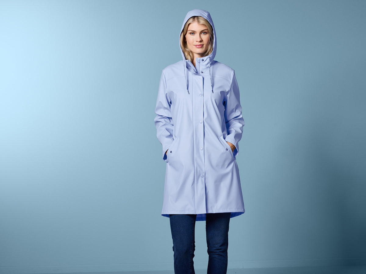 Parka de pluie femme