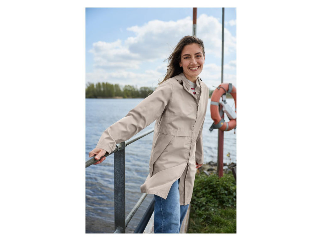 Parka de pluie femme
