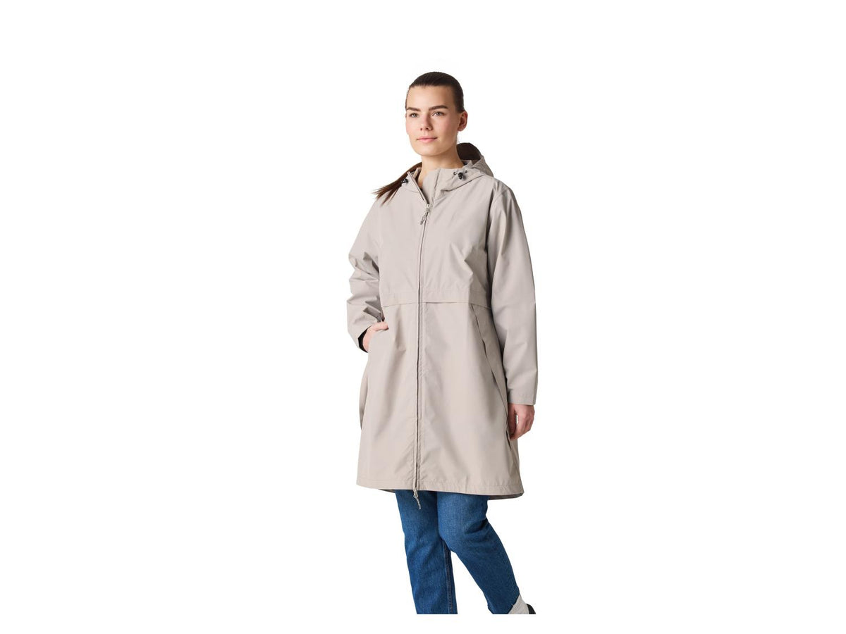 Parka de pluie femme