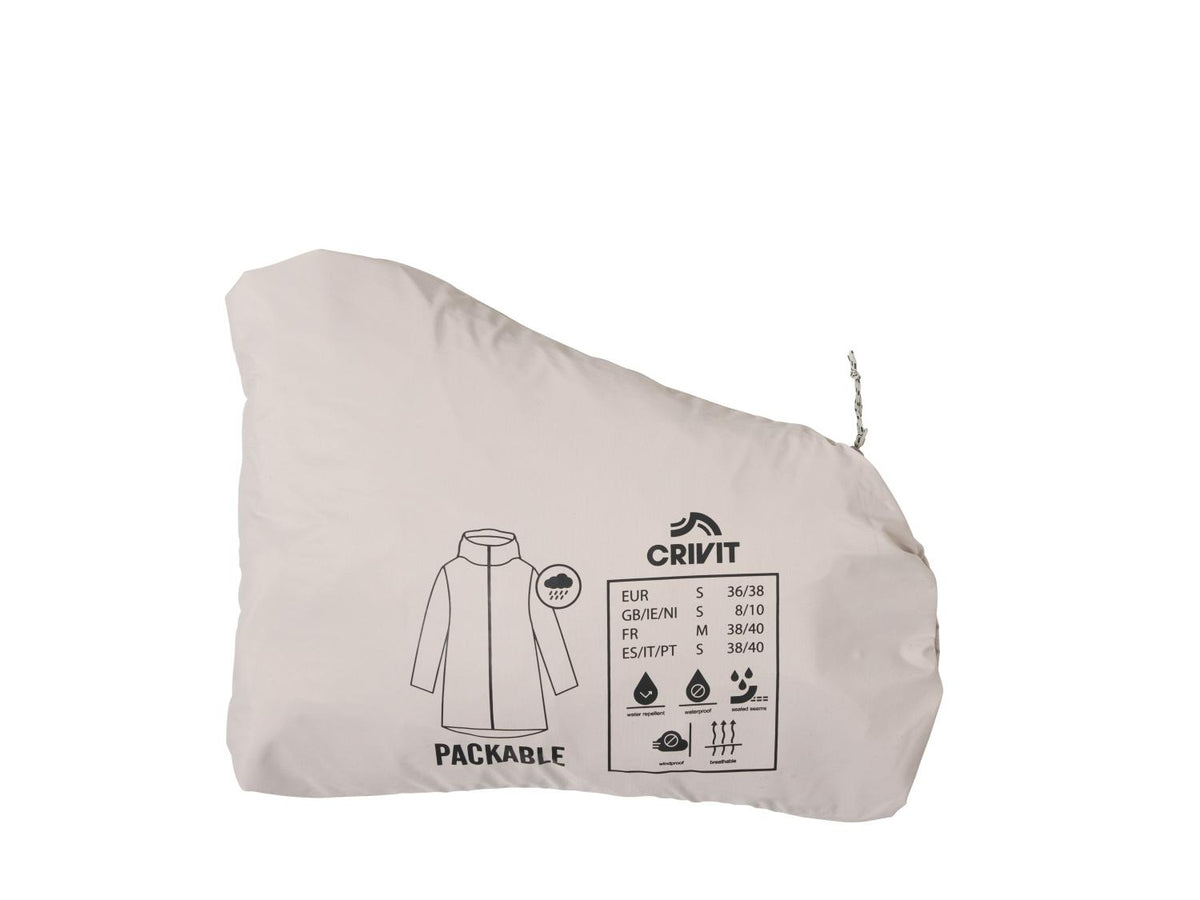Parka de pluie femme