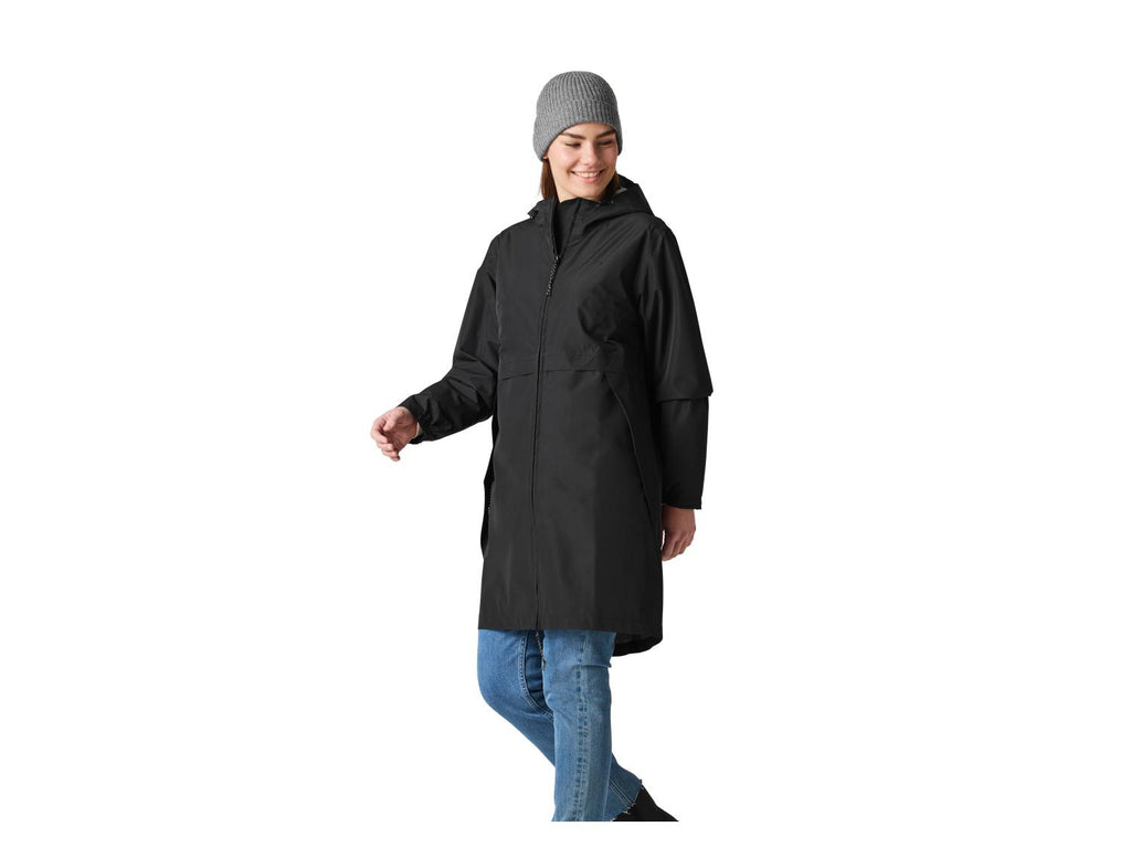 Parka de pluie femme