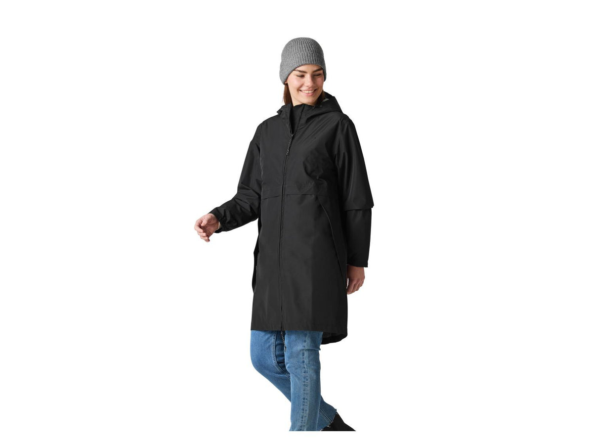 Parka de pluie femme