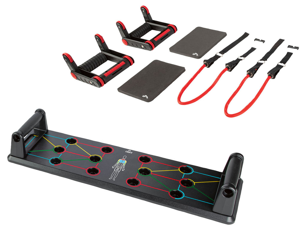 Planche Push-up-board ou kit de fitness 3-en-1