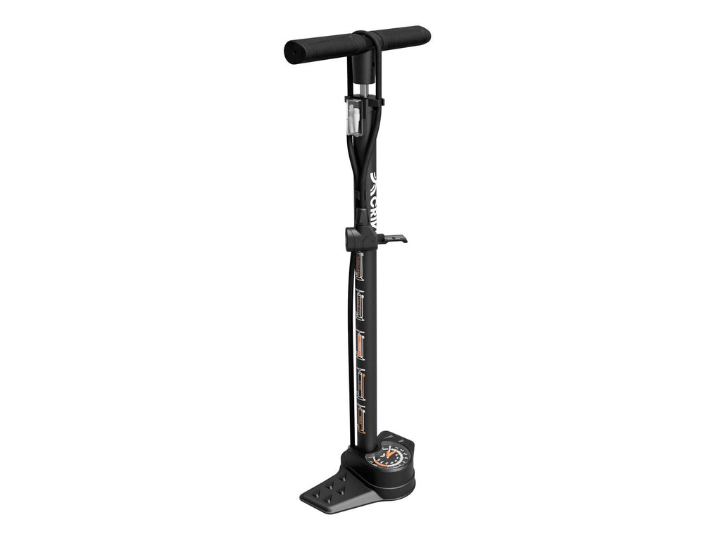 Pompe à pied XL avec manomètre