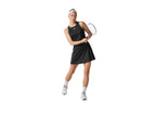 Robe de sport femme tennis/padel avec short intégré