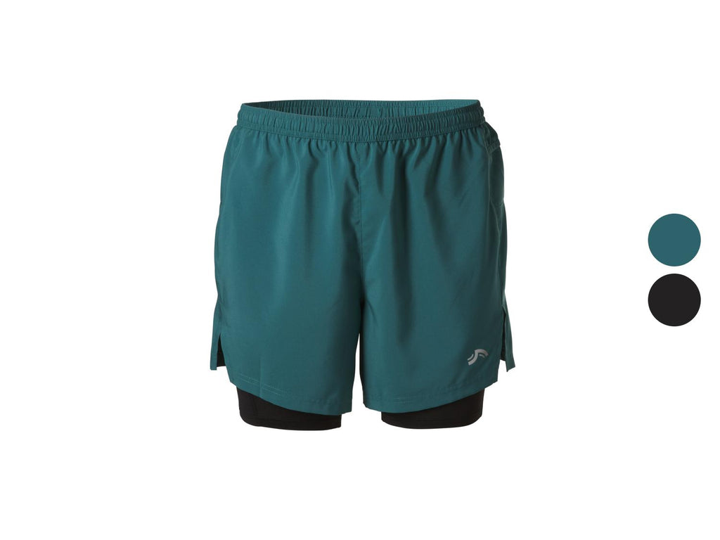 Short de sport homme, avec poche pour téléphone