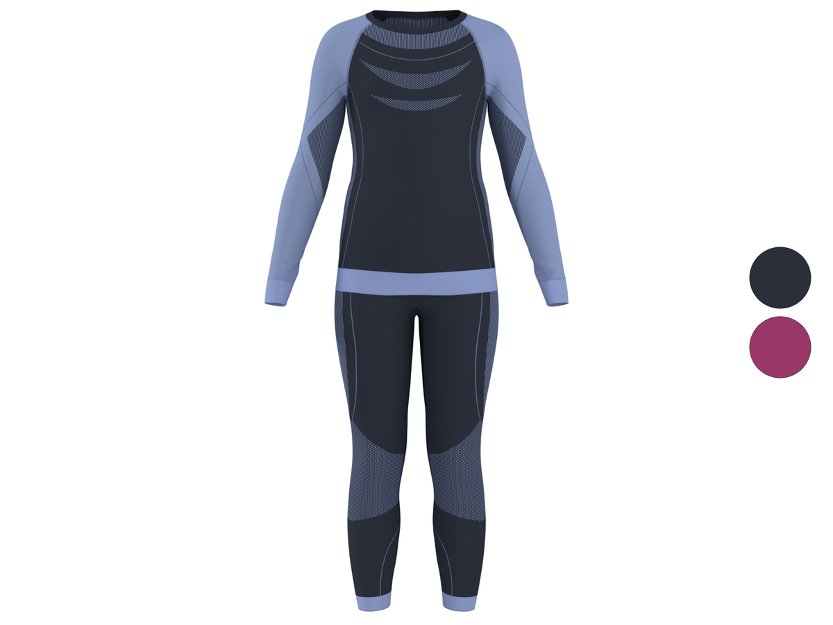 Sous-vêtements fonctionnels sans coutures enfants, 2 pièces