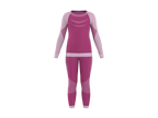 Sous-vêtements fonctionnels sans coutures enfants, 2 pièces