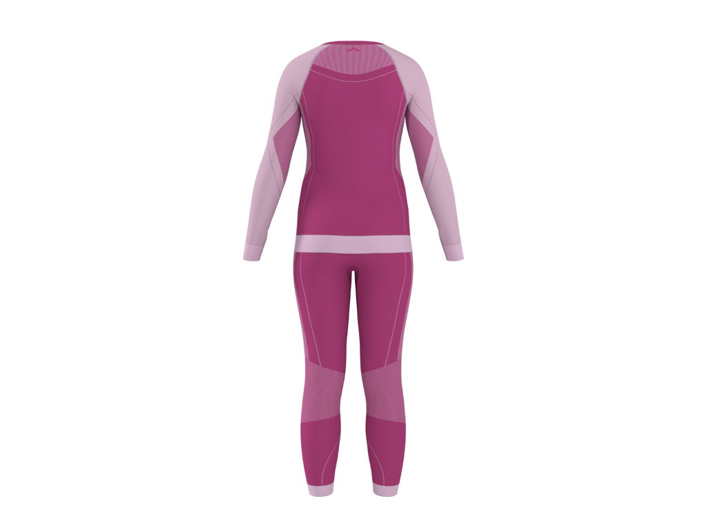 Sous-vêtements fonctionnels sans coutures enfants, 2 pièces