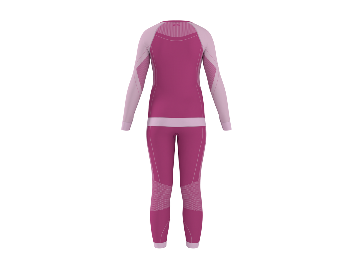 Sous-vêtements fonctionnels sans coutures enfants, 2 pièces