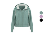 Sweat zippé femme