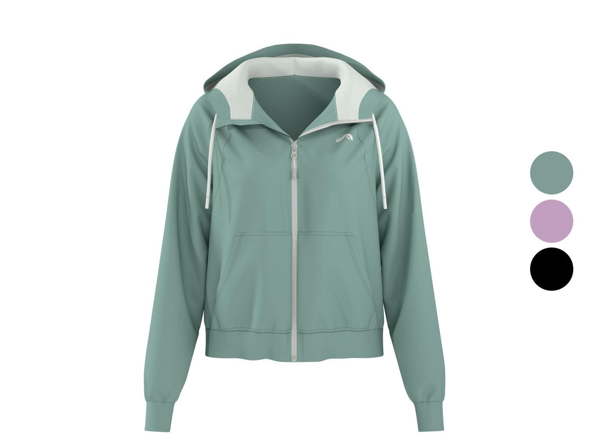 Sweat zippé femme