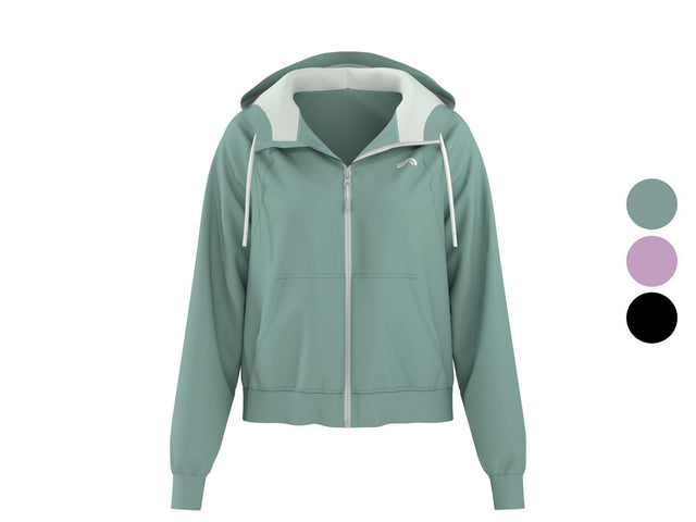 Sweat zippé femme