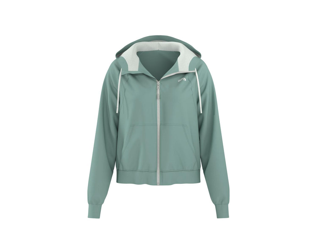 Sweat zippé femme