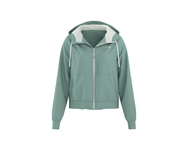 Sweat zippé femme