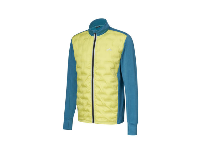 Veste hybride thermique pour hommes avec doublure polaire