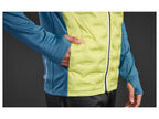 Veste hybride thermique pour hommes avec doublure polaire