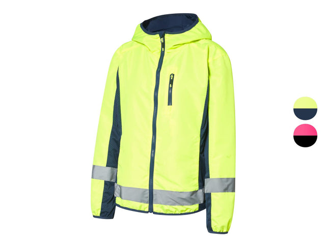 Veste réversible pour femme, matière extérieure déperlante