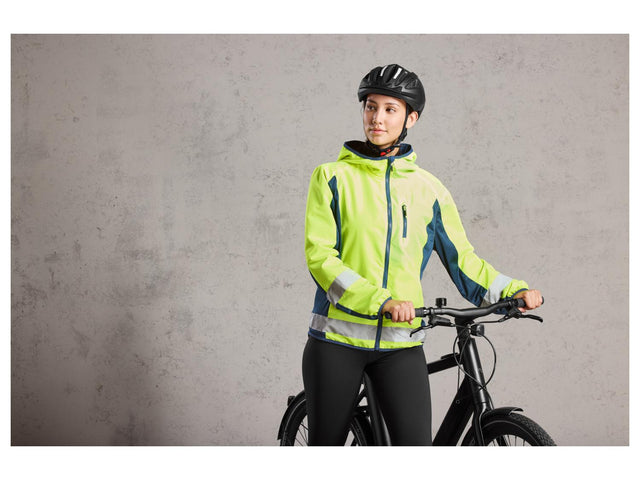 Veste réversible pour femme, matière extérieure déperlante