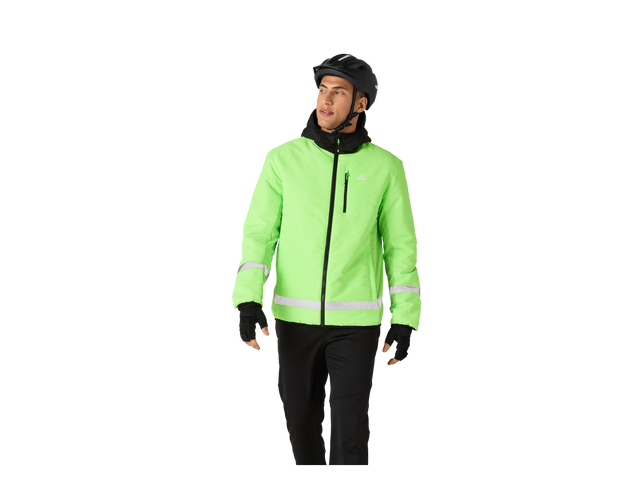 Veste réversible pour homme, avec réflecteurs