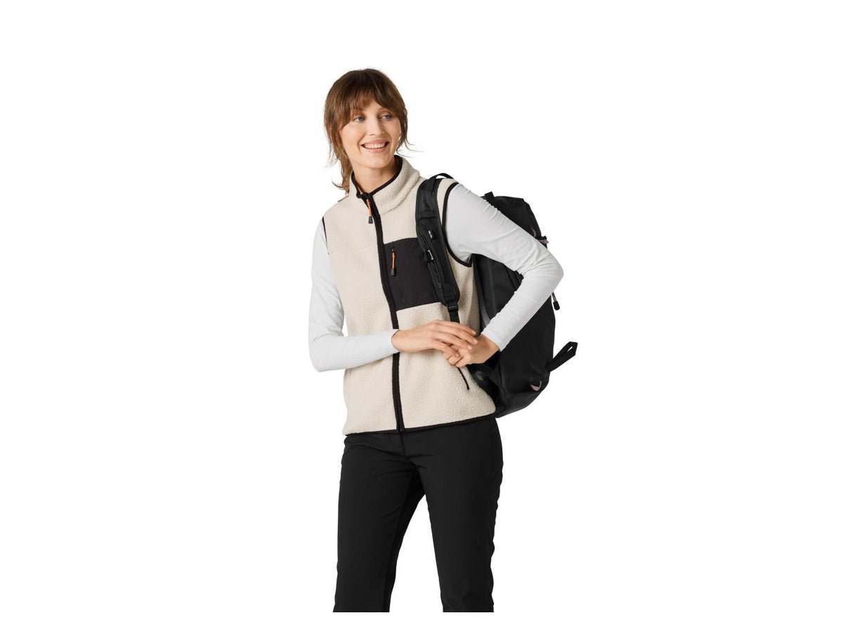 Veste sans manches en peluche femme
