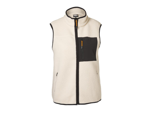 Veste sans manches en peluche femme