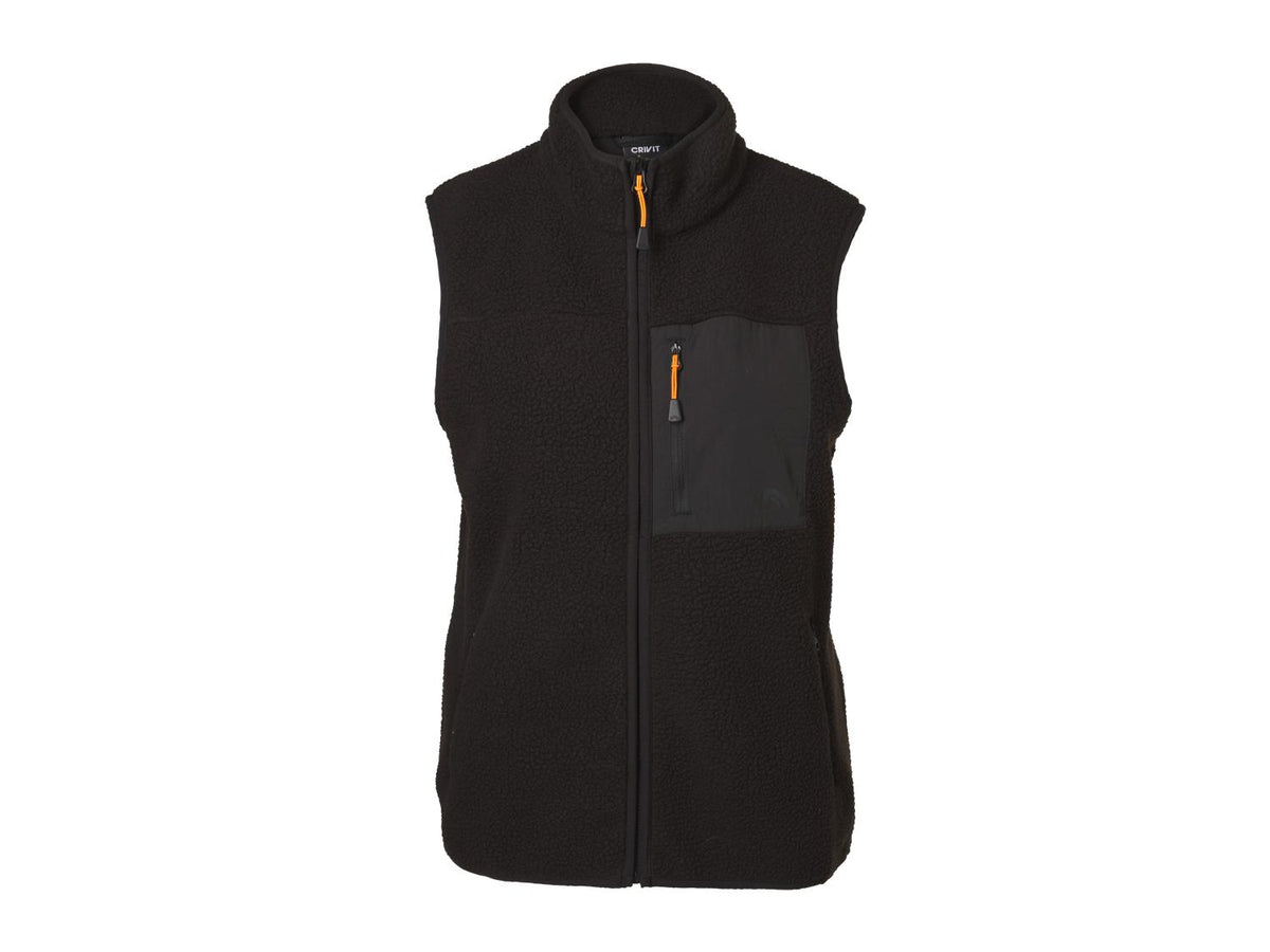 Veste sans manches en peluche femme