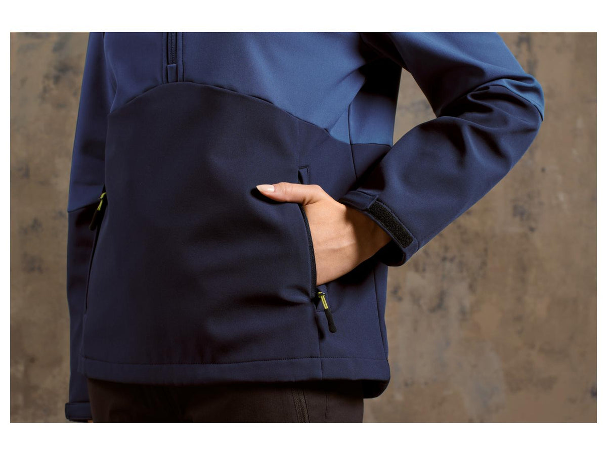 Veste softshell pour femme, coupe-vent et respirante