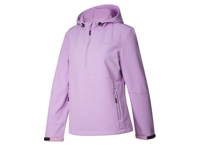 Veste softshell pour femme, coupe-vent et respirante