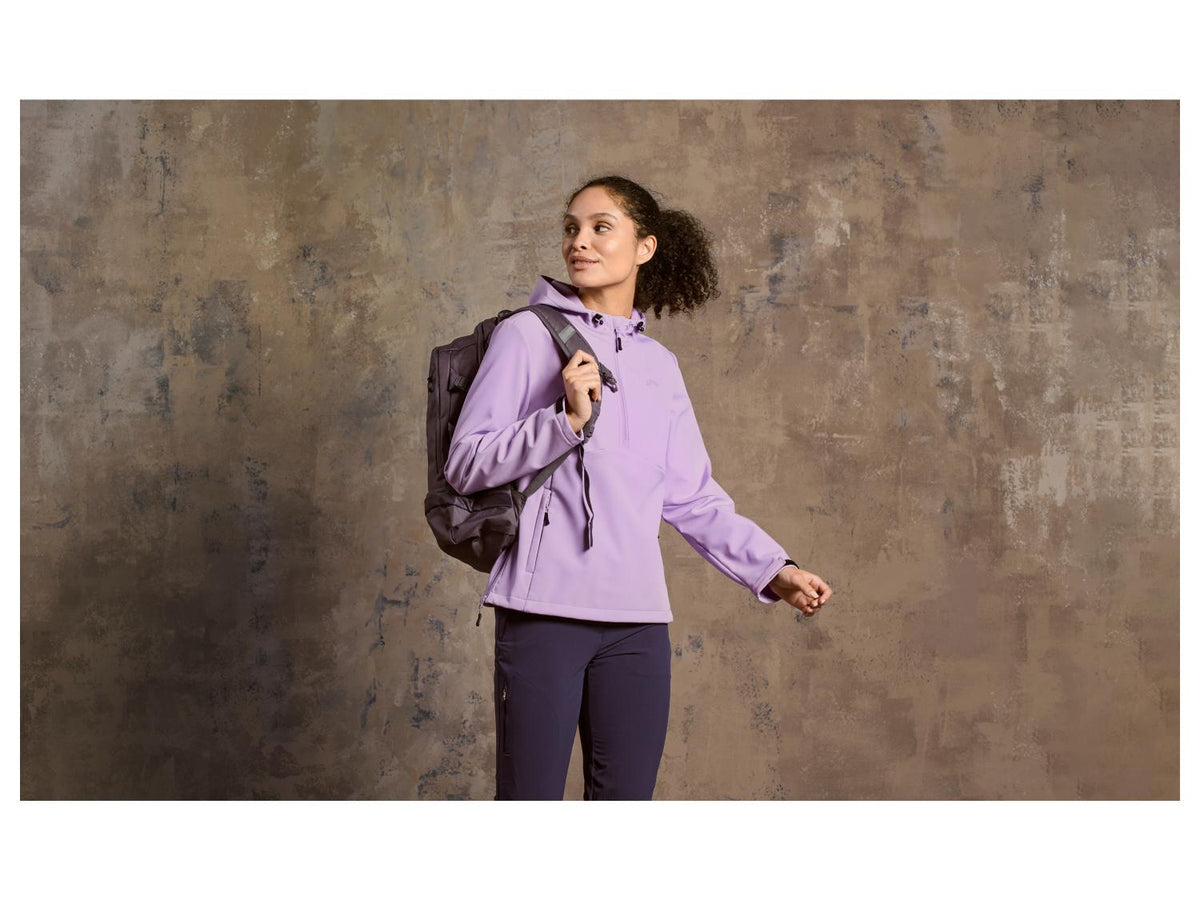 Veste softshell pour femme, coupe-vent et respirante
