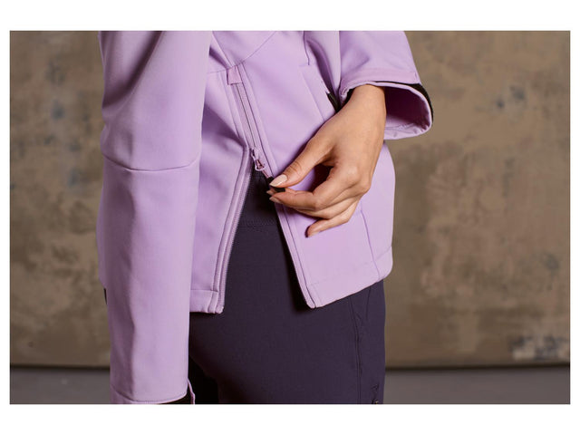 Veste softshell pour femme, coupe-vent et respirante