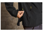 Veste softshell pour homme, matière supérieure déperlante