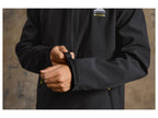 Veste softshell pour homme, matière supérieure déperlante