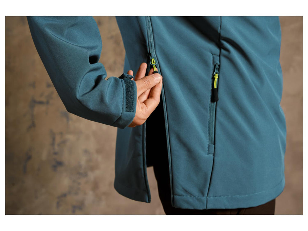 Veste softshell pour homme, matière supérieure déperlante