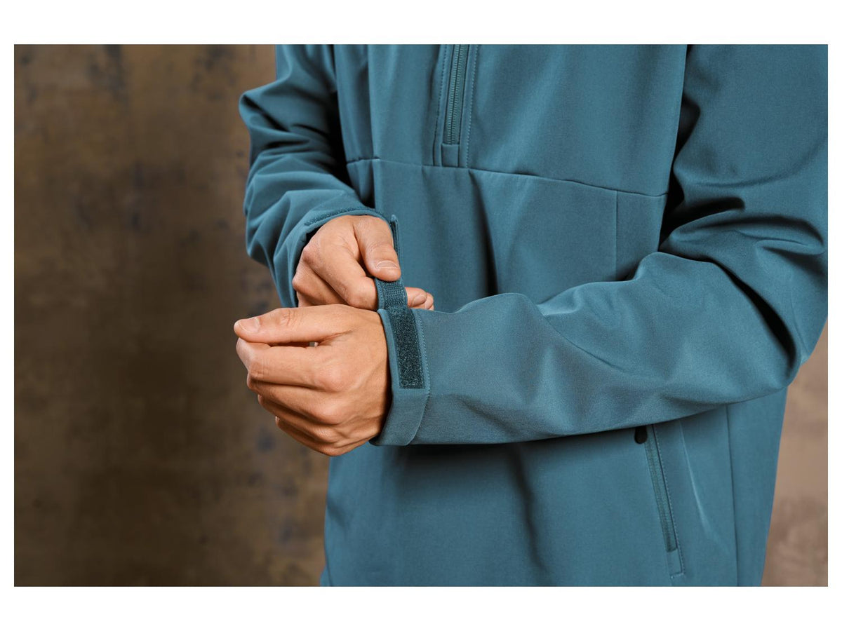 Veste softshell pour homme, matière supérieure déperlante