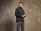 Veste softshell pour homme, matière supérieure déperlante