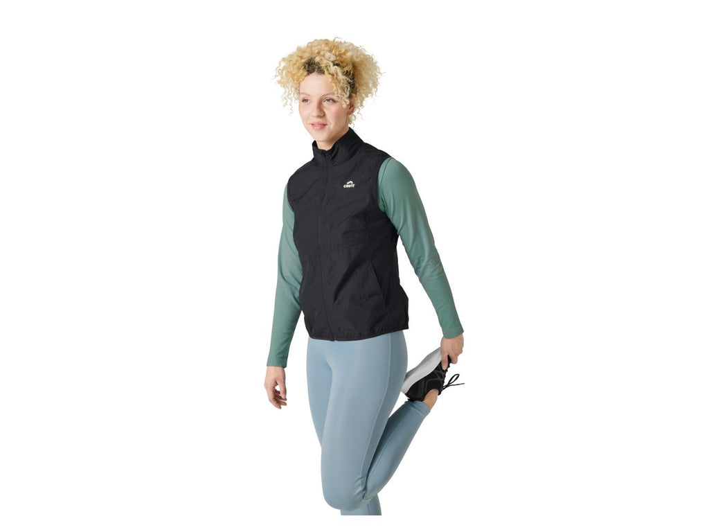 Veste technique sans manches femme