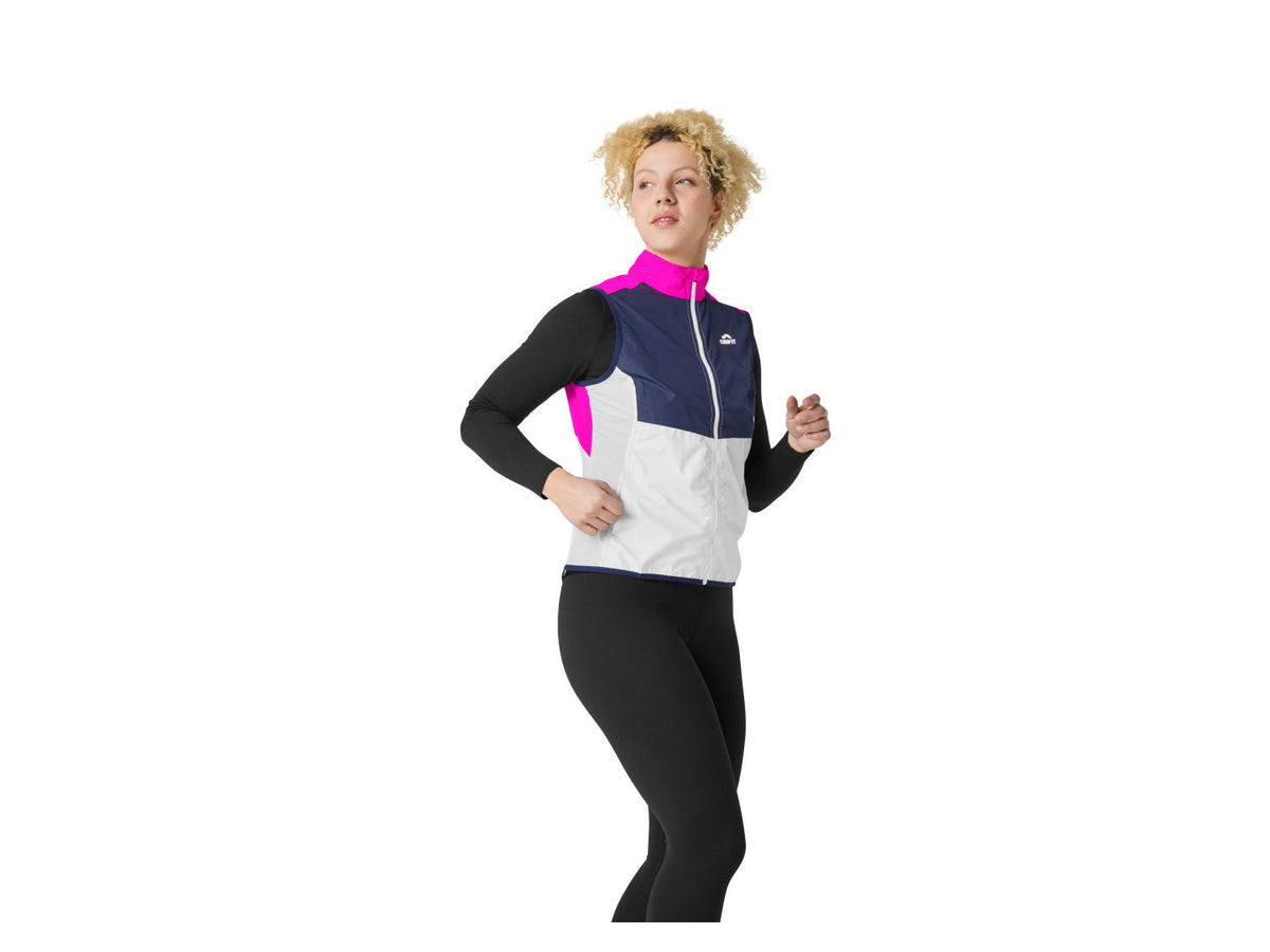 Veste technique sans manches femme