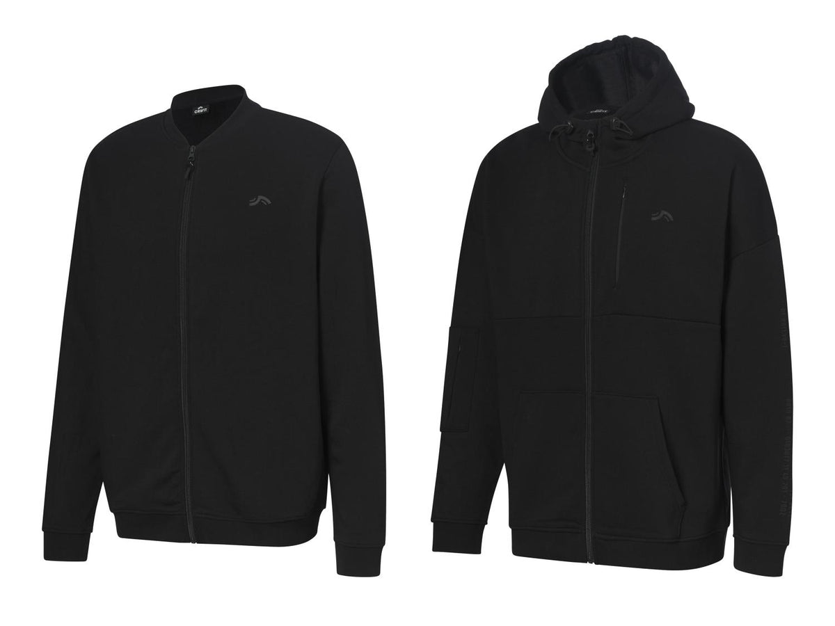 Veste zippée en molleton pour homme avec technologie HeiQ Mint