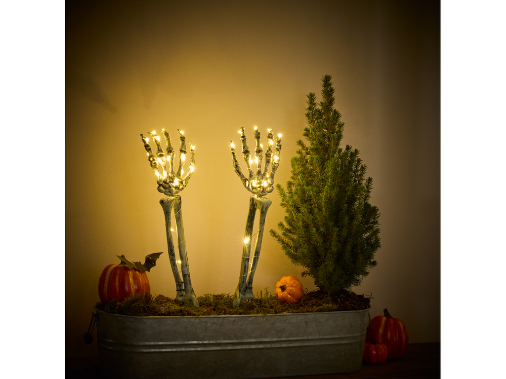 Décoration de jardin d'Halloween, avec fonction minuterie