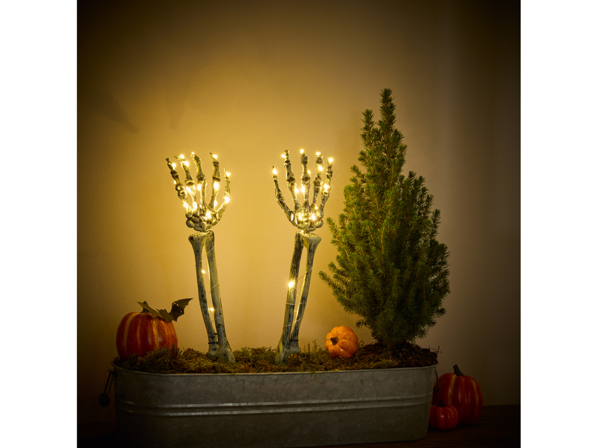 Décoration de jardin d'Halloween, avec fonction minuterie
