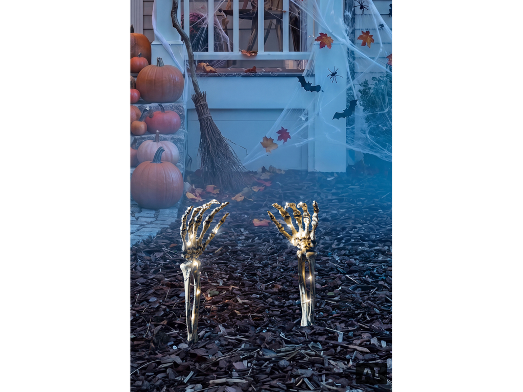 Décoration de jardin d'Halloween, avec fonction minuterie