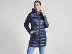Doudoune longue légère femme