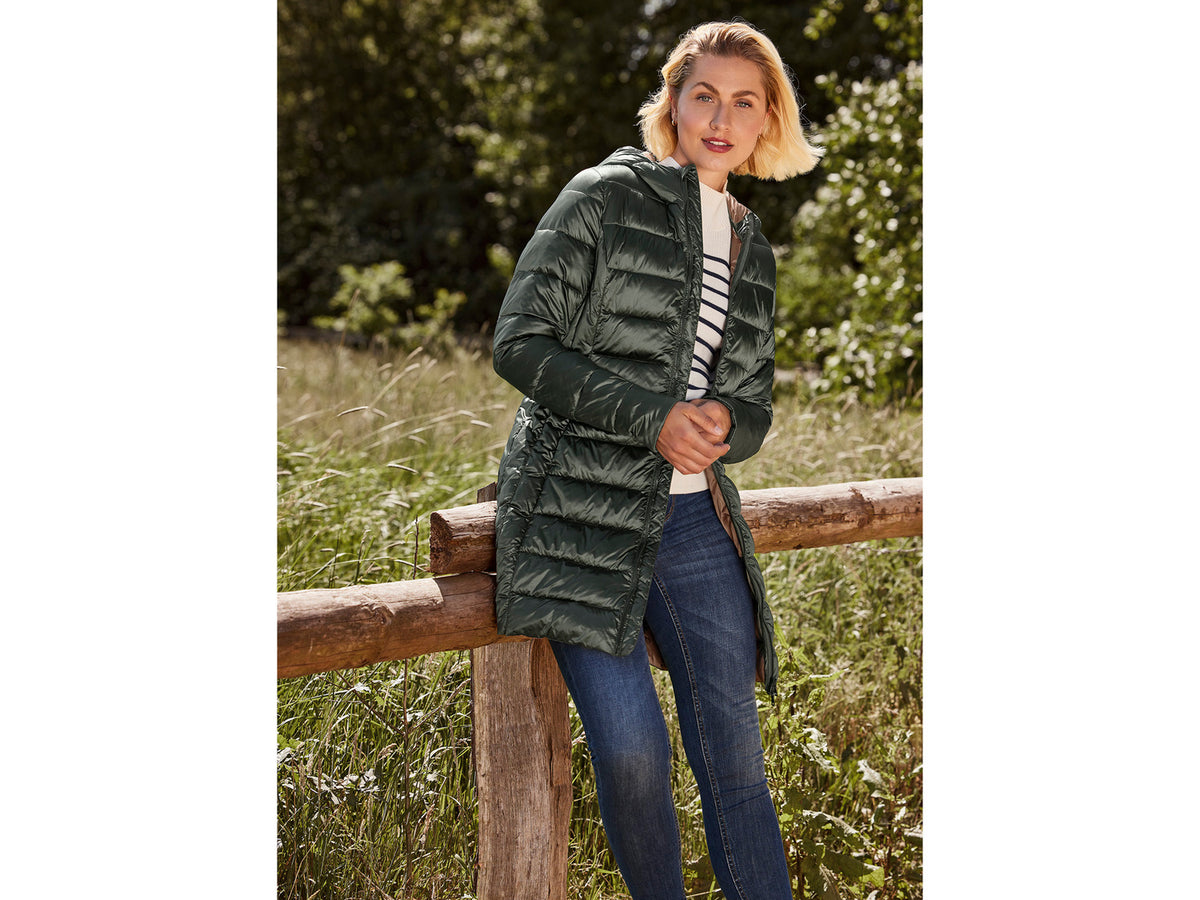 Doudoune longue légère femme