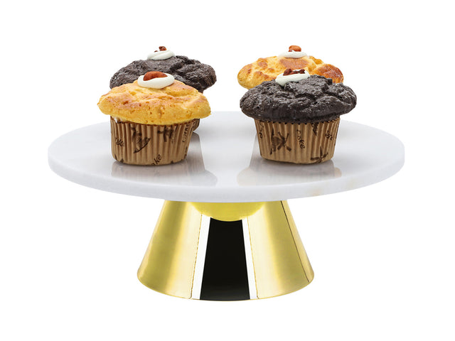 Plateau à gâteaux en marbre