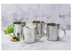 Set de tasses Moscow Mule en acier inoxydable