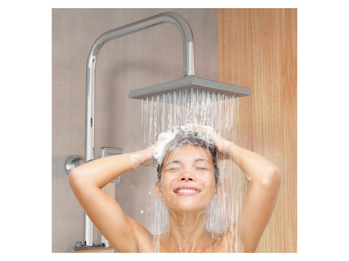 Colonne de douche effet pluie et douchette EASY ENERGY