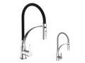 Robinet d'évier cuisine avec douche à vaisselle et tuyau interchangeable
